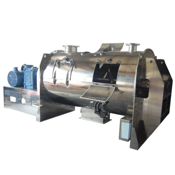 Industrial-Grade Plow-Type Shear Mixer with Variable Speed Control and Stainless Steel Construction for High-Accuracy Mixing