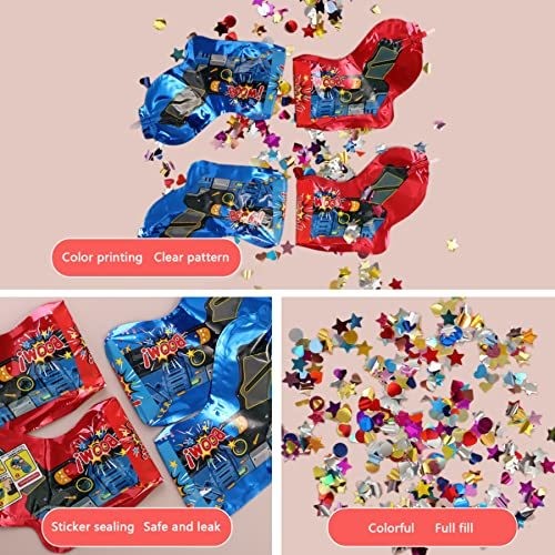 Gun Shape Autoinflation Inflatable Confetti Gun for Green Year Wedding Birthday Party