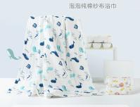Tela infantil de la absorción mullida de 40S 250GSM Gauze Cloth Fabric Good Water