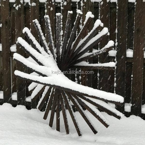 Modern Outdoor Welding Corten Steel Sculpture Customized Design