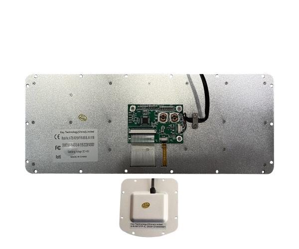 Teclado áspero do portátil do silicone com o teclado da compatibilidade eletrónica 461G 810F do Touchpad