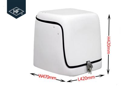 Durable Motorcycle Delivery Box , 67L Fiberglass Reinforced Pizza Delivery Box For Motorcycle 