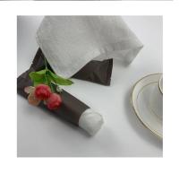 Algodão do óleo essencial que refresca a toalha molhada 23x23cm para o restaurante