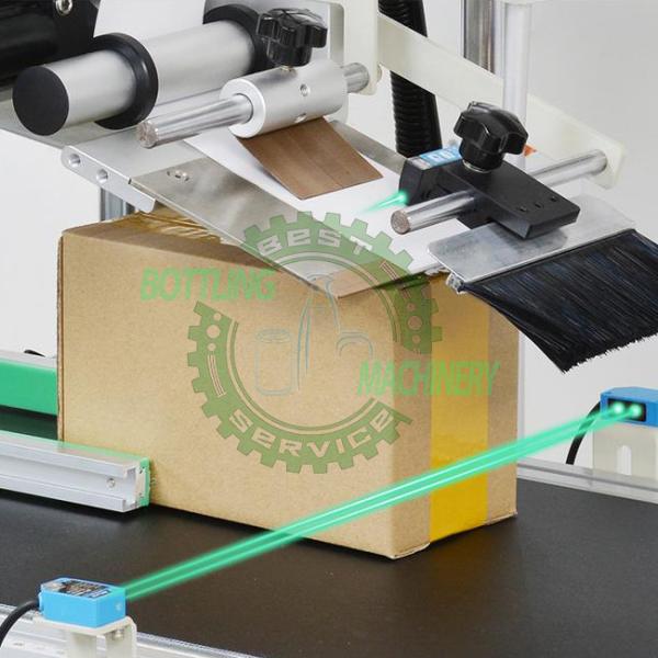 Horizontal Surface Book Carton Pen Vial Ampoule Bottle Labeling Machine