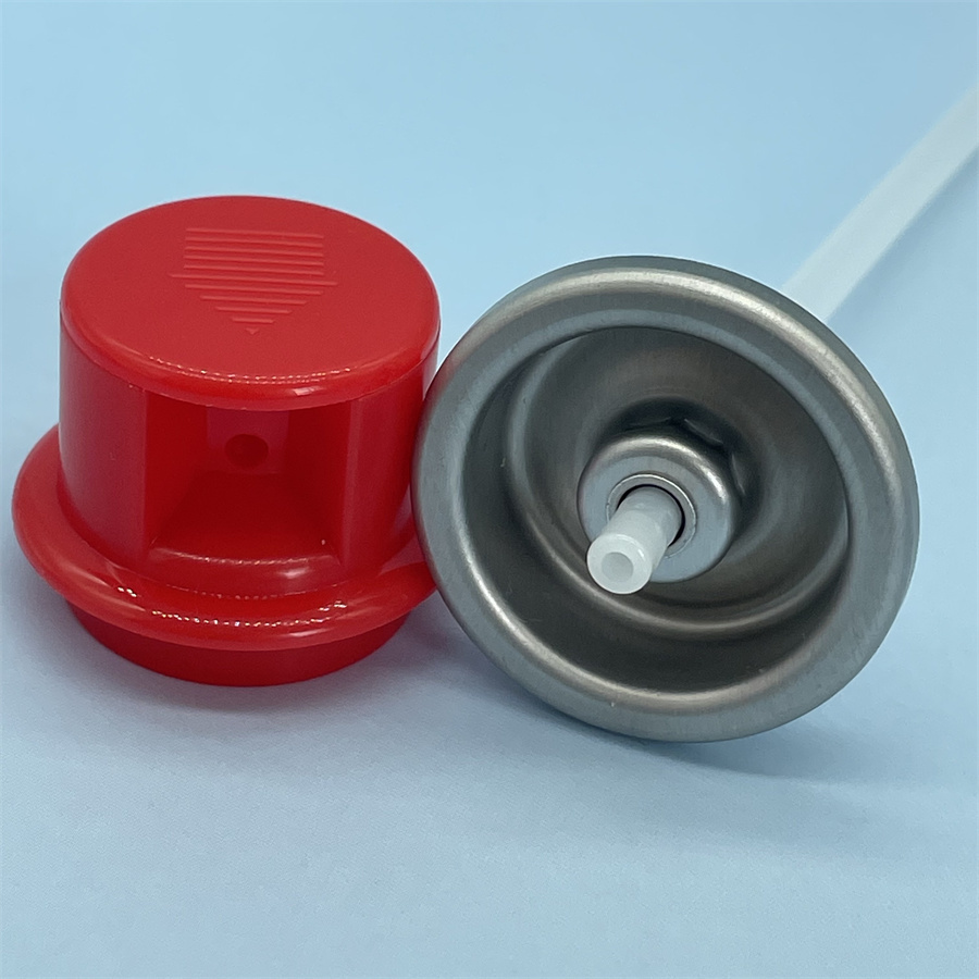 Shoe Cleaning Valve Actuator, Footwear Care Spray Actuator & Sock Cleaning Aerosol Actuator For Foam And Liquid Cleaning Applications