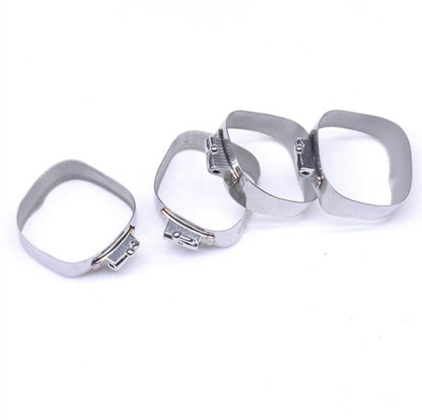 Dental Orthodontic Molar Band Separator With Buccal Tube MFDS Safety Standard