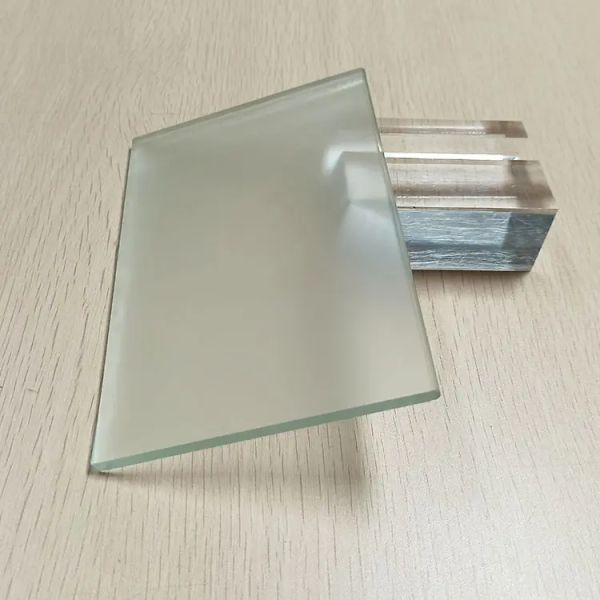 Frosted Toughened Tempered Glass 3mm 4mm 5mm 8mm 9mm 10mm 12mm Decorative Toughened Glass Sheets For Architectural Decoration / Indoor Partition
