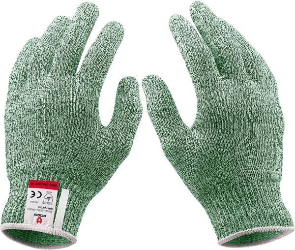 HPPE Cut Resistant Work Gloves With Grip EN388 For Gardening