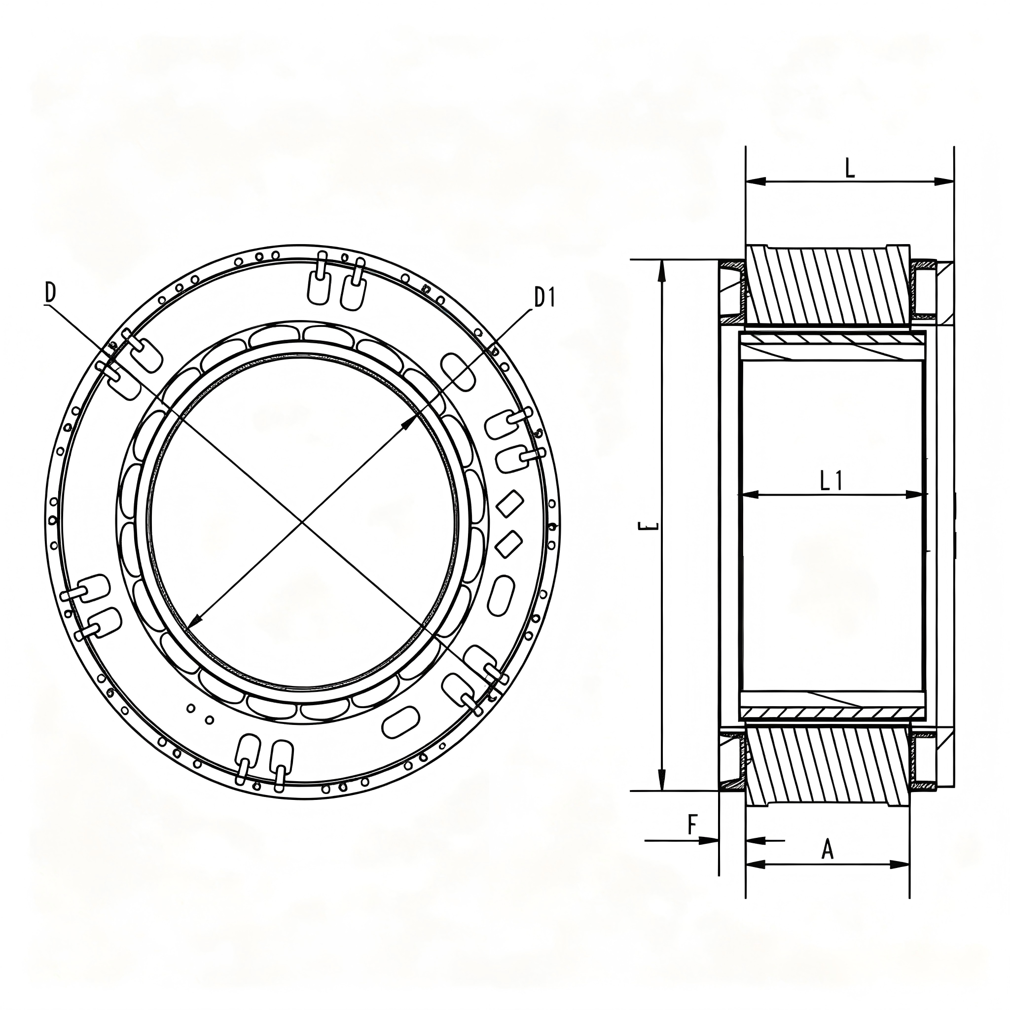70mm Frameless Motor 366W | 3Nm |4500 rpm | 48 VDC