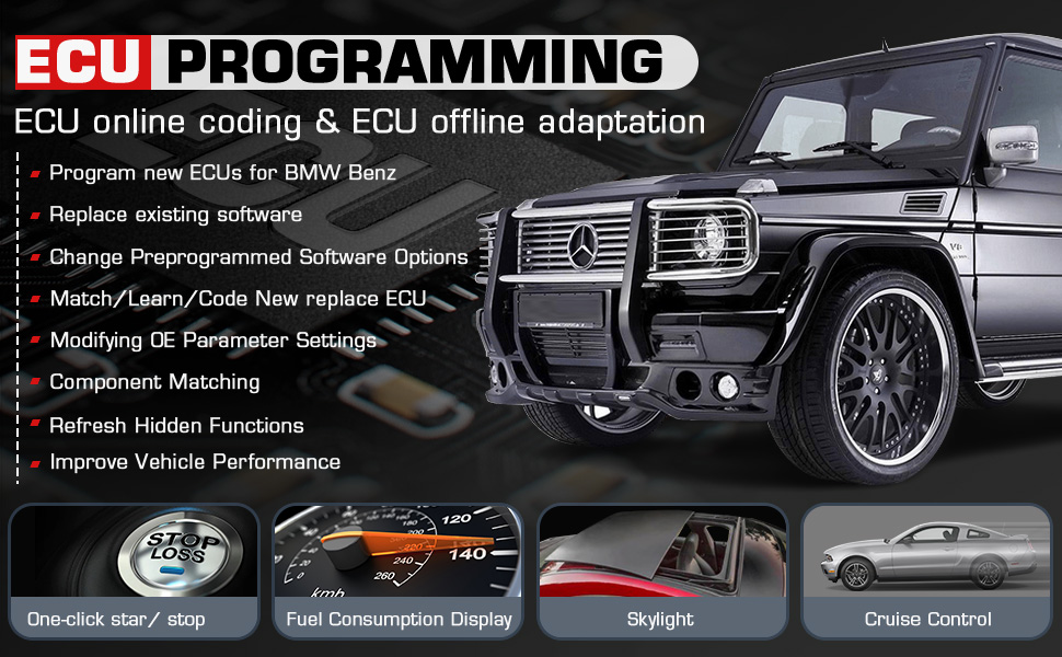 Autel MaxiCOM Ultra Lite S Автомобильный диагностический инструмент Поддержка ECU Программирование/кодирование Топология Картирование и управляемая функция