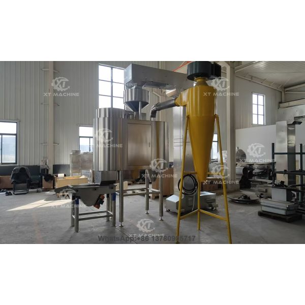 Stainless Steel 304 Food Grade Roasted Peanut Blanching Machine Hazelnut Peeling Machine