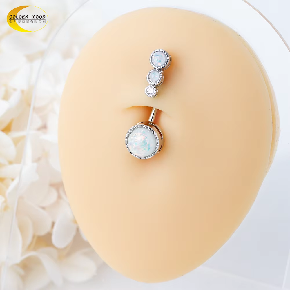 Piercing de corps en acier inoxydable sans décoloration bijoux piercing du nombril bijoux