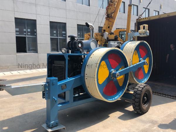 Flame Retardant Conductor Hydraulic Cable Tensioner Stringing Equipment