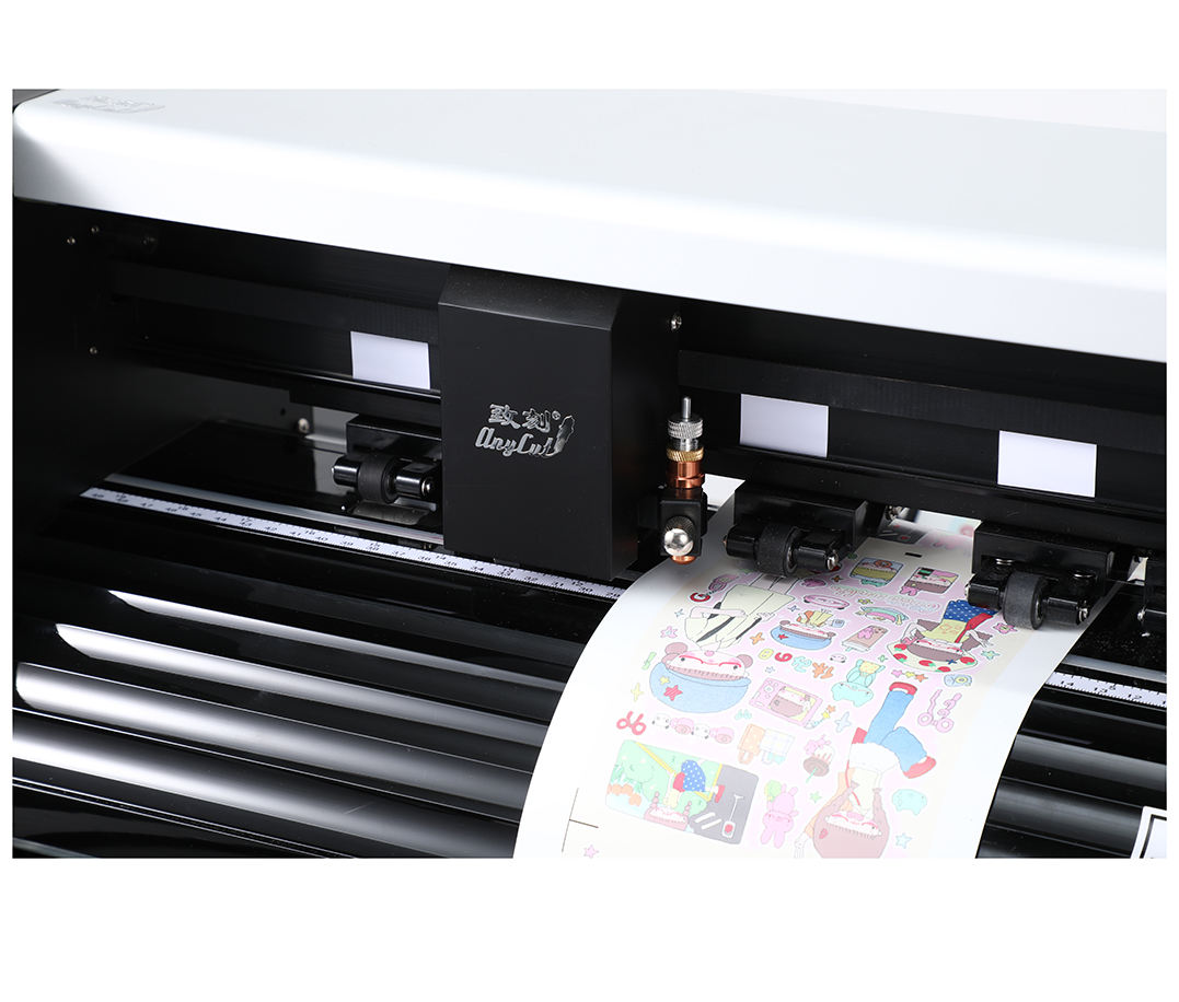 ZKJDJ330 Digital Cutter Plotter Automatic Sticker Label Roll To Roll Sheet Cutter Plotter 
