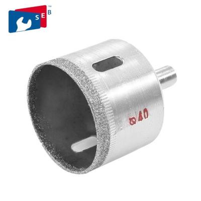 Triangle Shank Porcelain Tile Hole Saw 3 - 160 Mm Size Silver Color