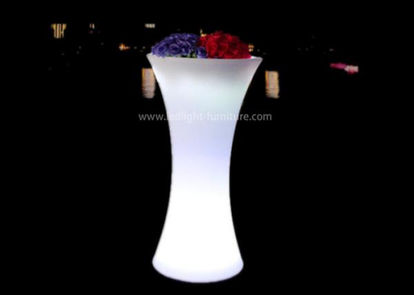 A tabela do convencido ilumina acima cores do material plástico do PE dos potenciômetros de flor multi para refrigerar do vinho