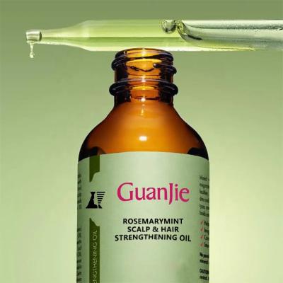 Organics Rosemary Mint Scalp & Hair Strengthening Oil With Biotin & Essential Oils Nourishing Treatment