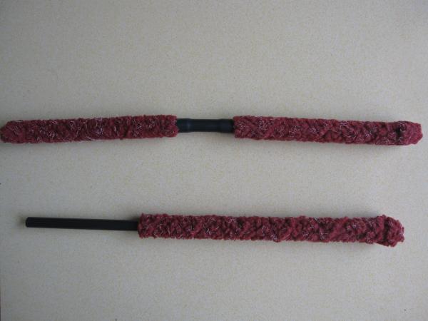 Durable Soft Paintball Gun Barrel Swab , Paintball Cleaning Swabs Washable