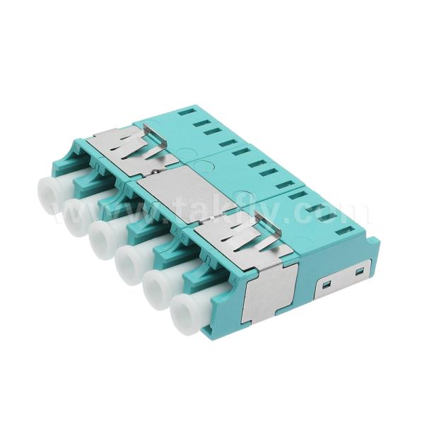 Adaptateur fibre optique LC haute densité 6/8/12 voies APC UPC monomode/multimode