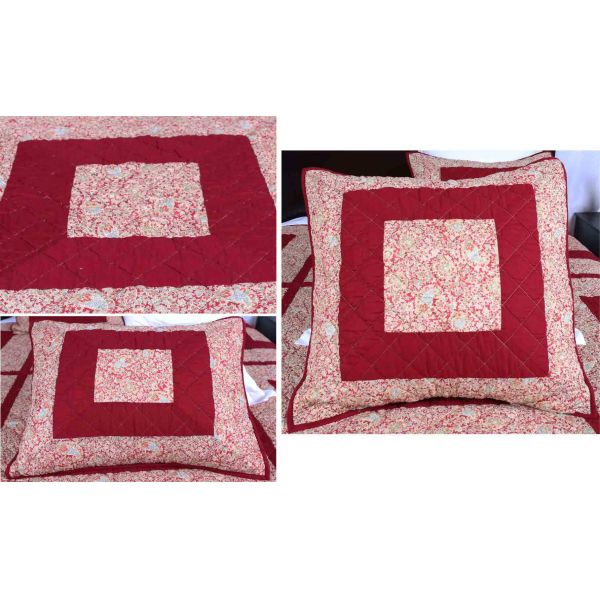 Polyester / Cotton Bedspread And Coverlets Machine Quilting With Different Size