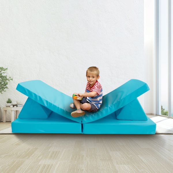 Customized Waterproof Inner Liner Kids' Explorer Play Foam Couch Sofa