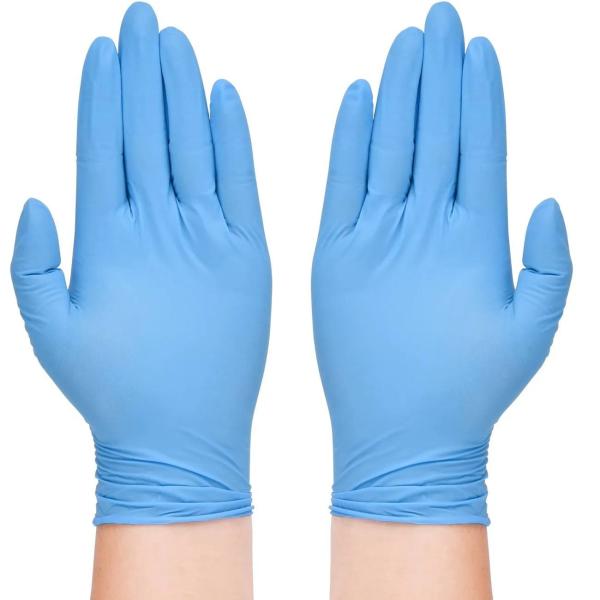 Examination Powder Free Xl Nitrile Disposable Gloves Blue