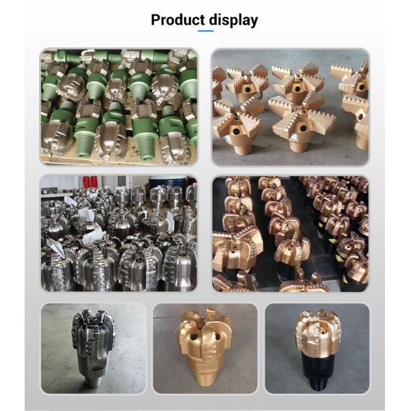 5 Wings Petroleum Drilling Equipment PDC Drilling Bit for Geological Mining Exploration
