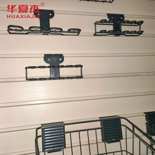 Elevate Garage Organization 300mmx17mm PVC Slatwall Panels Durable Waterproof