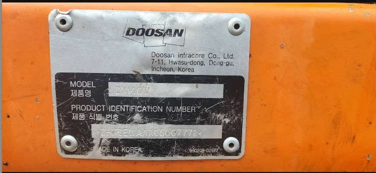 Собрание модулирующей лампы частей экскаватора 410105-00077 410185-0008 для экскаватора DX140W колеса DOOSAN