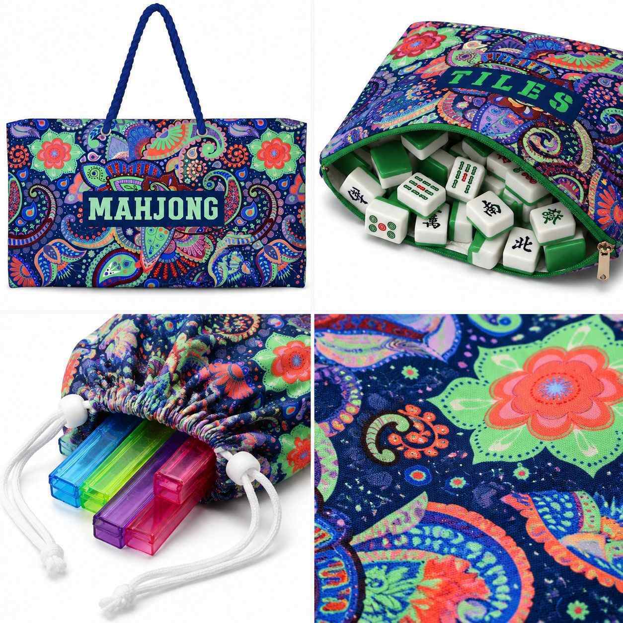 Large Capacity Three Piece Customizable Storage Bag Set Organizer Set For Travel Home