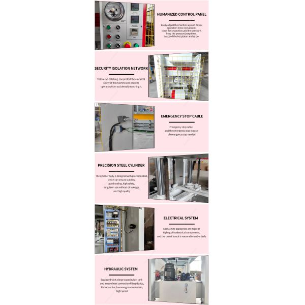 PH120 2layer Hydraulic Plywood Short Cycle Melamine Laminating Hot Heat Press Machine