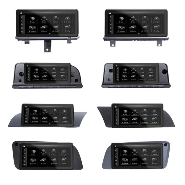 Android Car Stereo Fascia Kit Universal Car Navigation Frame 12.3 Inch For Audi Q3 / Q5 / Q7