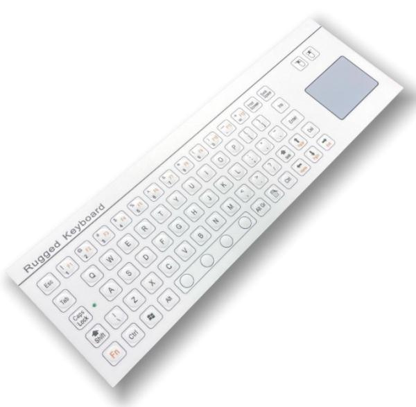 69 Keys IP67 Panel Mounted Keyboard Industrial Membrane Keyboard touchpad keyboard F8-TP-B