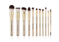 El maquillaje sintético del oro de Vonira cepilla 11pcs con la etiqueta privada