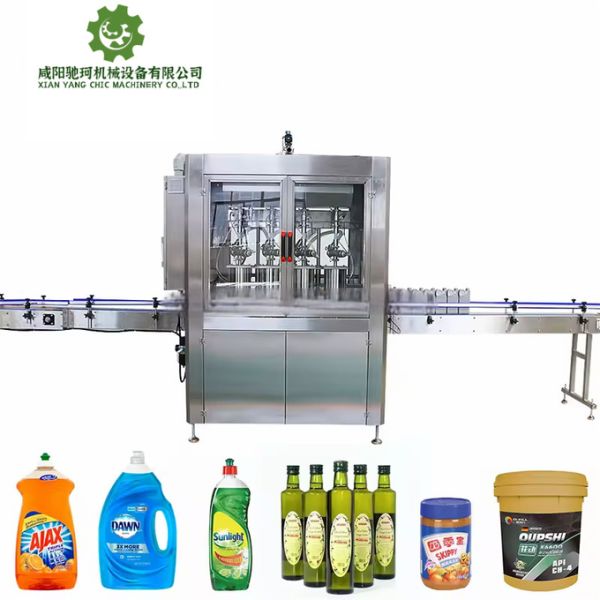 Full Automatic Liquid Liner Filling Machine for Syrup/Fruit Wine/Edible Oil Design