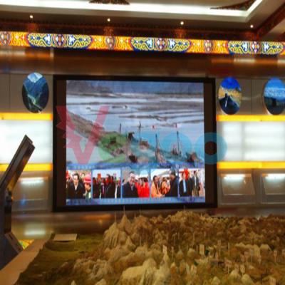 Exposição de diodo emissor de luz interna fina de alta resolução da cor P3 completa para shopping