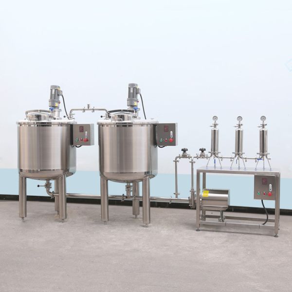 500L Stainless Steel Inline High Shear Mixer Homogenizer for Continuous Powder