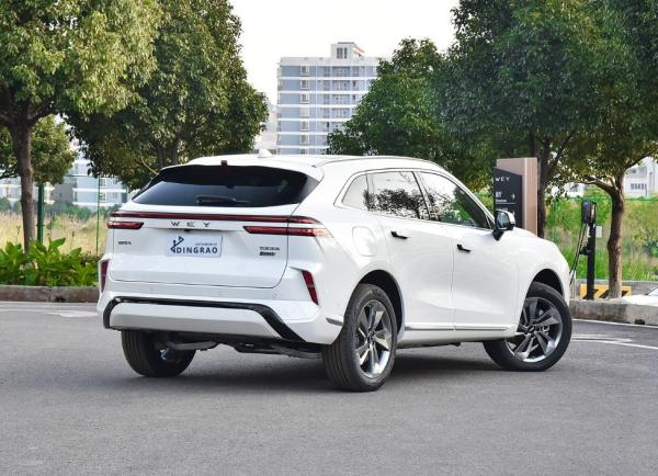 Export Luxury Electric Vehicle Car Wey Mocha Hi4 5 Seaters SUV New Energy Hybrid Car