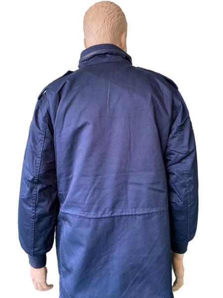 Military Jacket Navy Blue Tactical Long Sleeve Detachable Liner Jacket 65 35 Ripstop Fabric For Outdoor Use