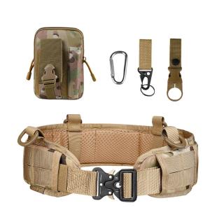 CP Camouflage Tactical Waist Strap Belt Military Tactical Hunting Combat Belt