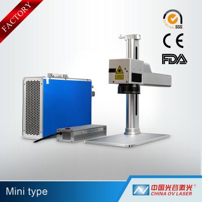 Mini Type Portable Fiber Laser Marking Machine 10W 20W 30W 50W with FDA
