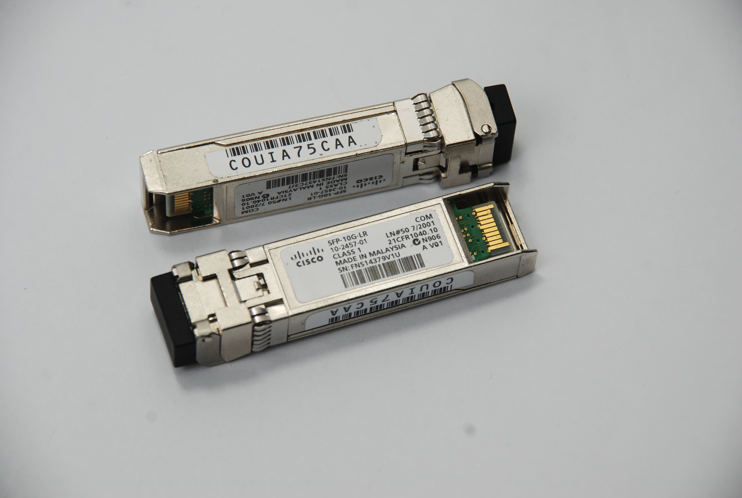 дуплекс SFP+ приемопередатчика модуля SFP-10G-LR 10Gbps 10km SMF DDM Cisco SFP