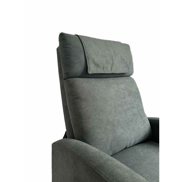 Adjustable Home Theater Single Fabric Recliner Sofa Furniture with Thick Seat Cushion and Backrest