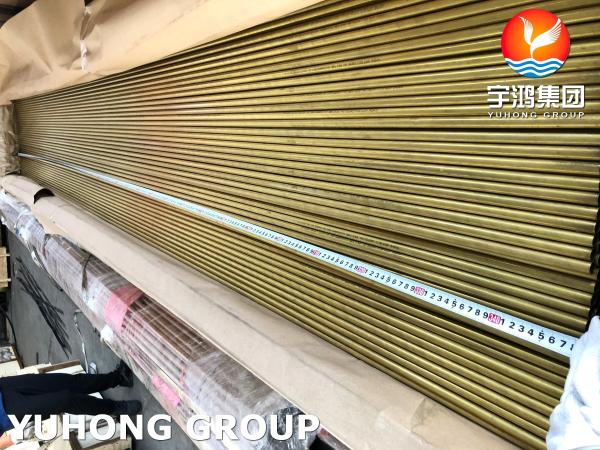 C68700 Aluminium Brass Seamless Tube, ASTM B111 UNS C68700,  Used In Desalination Plant