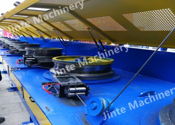 Pully Type 30KW 6.5mm Steel Wire Drawing Machine For Nail Making