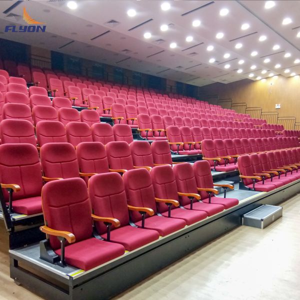 ISO Certified Modern Theater Seating with 5 Years Warranty and 10 Years Backup Support for Auditoriums
