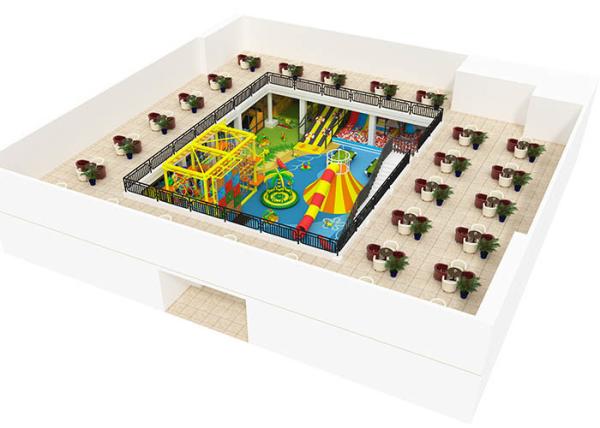 Colorful Customized Kids Indoor Playground Equipment 2-12 Age Commercial