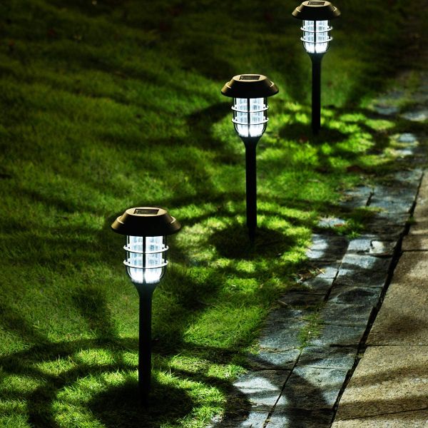 Luces solares de la decoración del jardín del patio de la prenda impermeable LED del camino