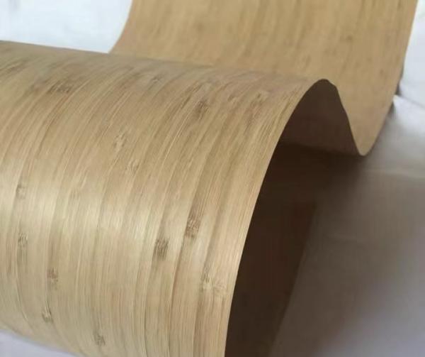 Carbonized Side Pressed Bamboo Wood Veneer 0.3mm / 0.5mm / 0.6mm