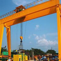 O trilho dobro da viga da jarda do recipiente montou o portal Crane Working Duty A7